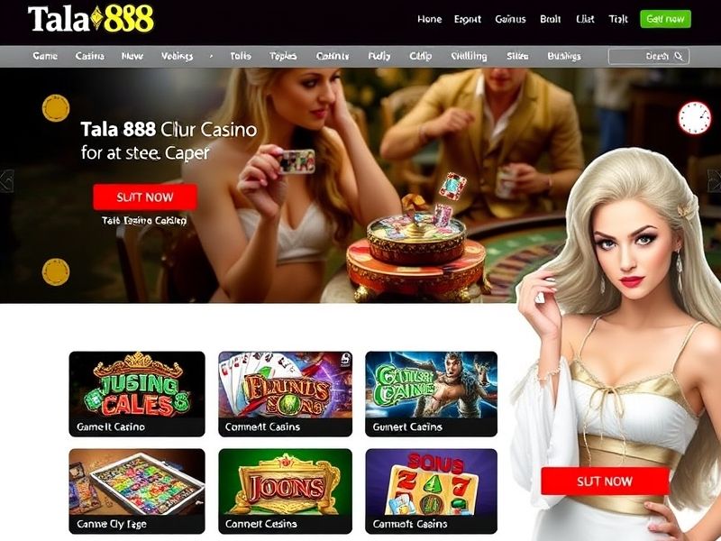 Welcome to tala 888 Casino.com – your official guide to premier online gambling. Explore the latest slot games, live poker, blackjack, and exclusive bonuses with expert insights and real-time updates.